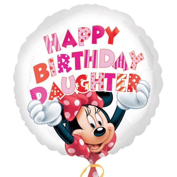 Happy Birthday Daughter With Minnie Mouse