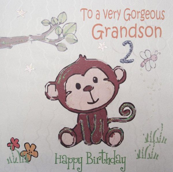 To A Very Gorgeous Grandson Happy Birthday