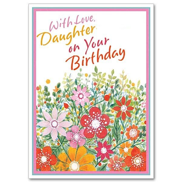 With Love Daughter On Your Birthday