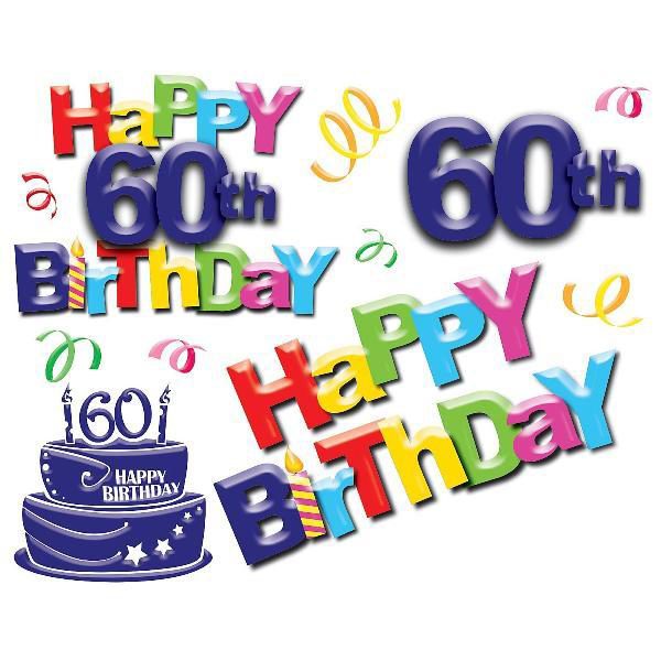 60th Happy Birthday Image