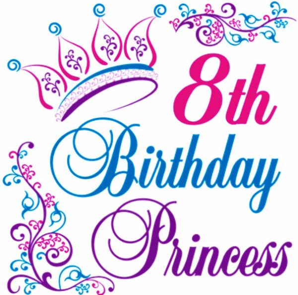 8th Birthday Princess