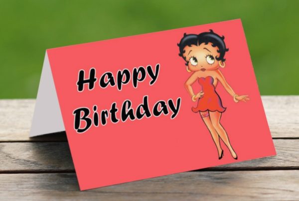 Betty Boop Birthday Image