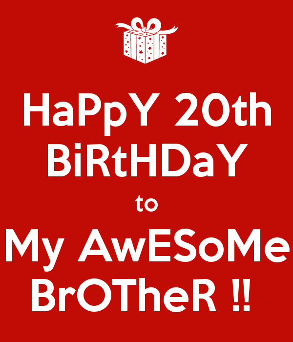 Happy 20th Birthday