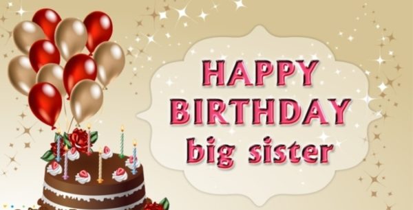 Happy Birthday Big Sister