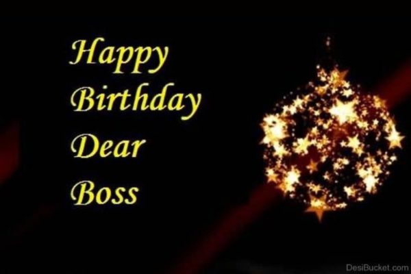 Happy Birthday Dear Boss