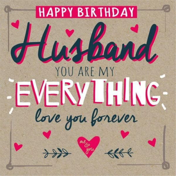 Happy Birthday Husband You Are My Everything