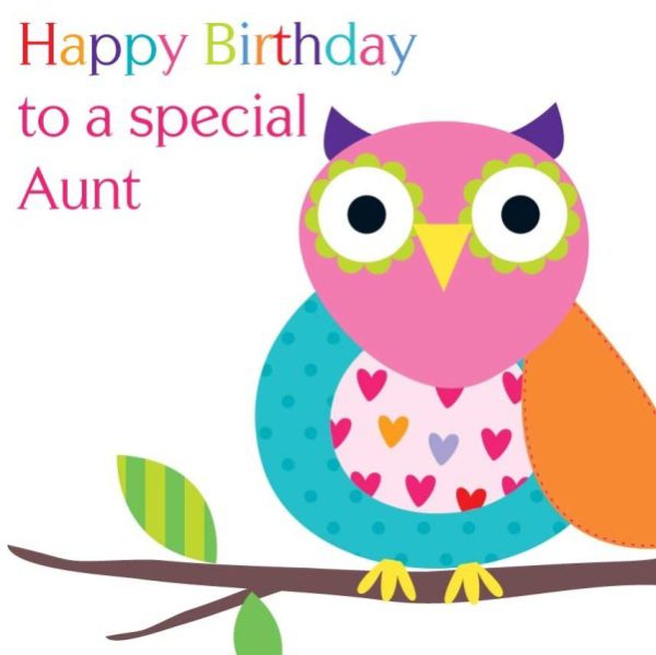 Happy Birthday To A Special Aunt