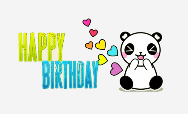 Happy Birthday With Panda