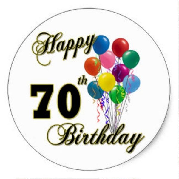 Image Of 70th Birthday