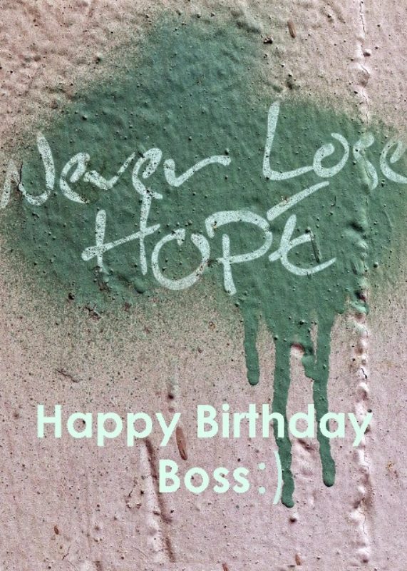Image Of Boss Birthday