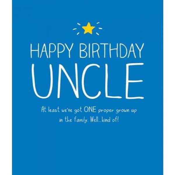 Lovely Pic Of Happy Birthday Uncle