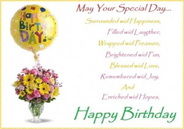 May Your Special Day