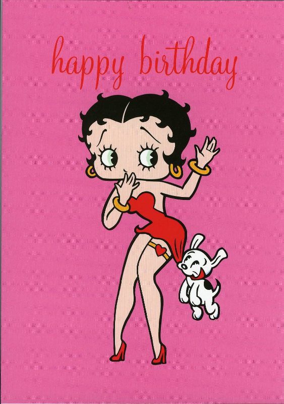 Nice Pic Of Betty Boop Birthday