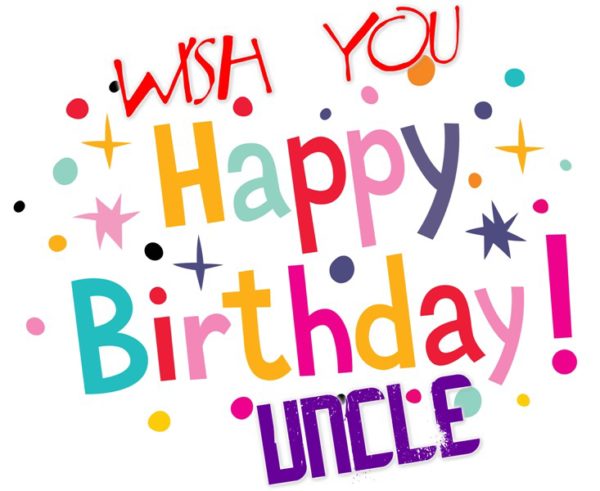 Wish You Happy Birthday Uncle