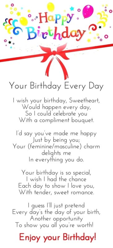 Your Birthday Every Day