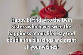Birthday Wish For Twins