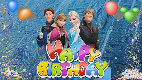 Frozen Happy Birthday Wish 