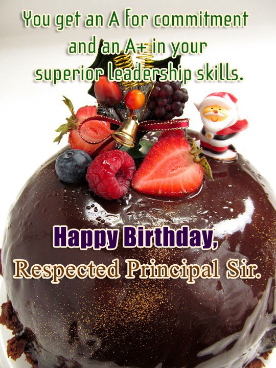 Respected Principal A Very Happy Birthday Fb Pic