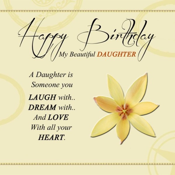 Birthday Wishes For Daughter From Mother