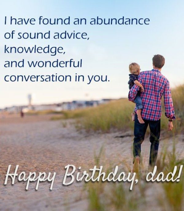 35 Birthday Greetings For My Best Dad